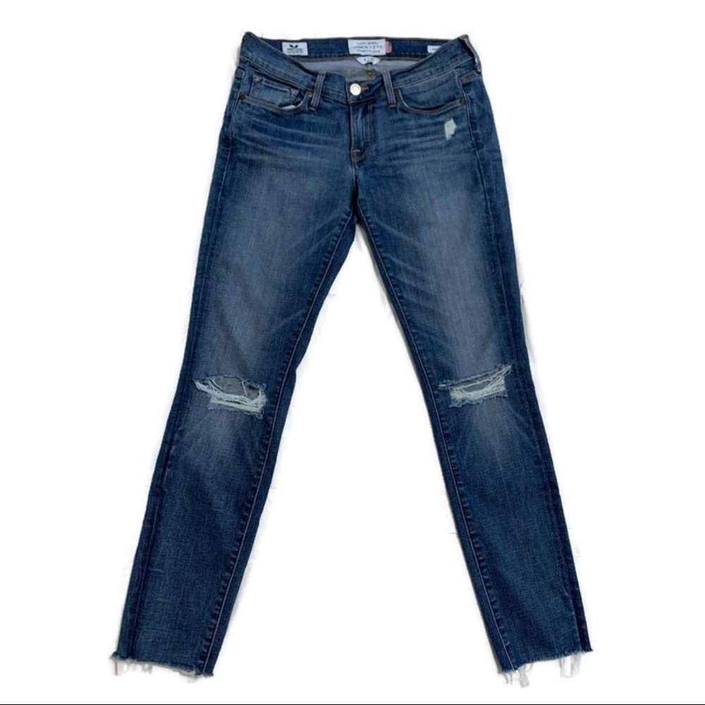 Lucky Brand Ripped Charlie Skinny Jeans size 4/27